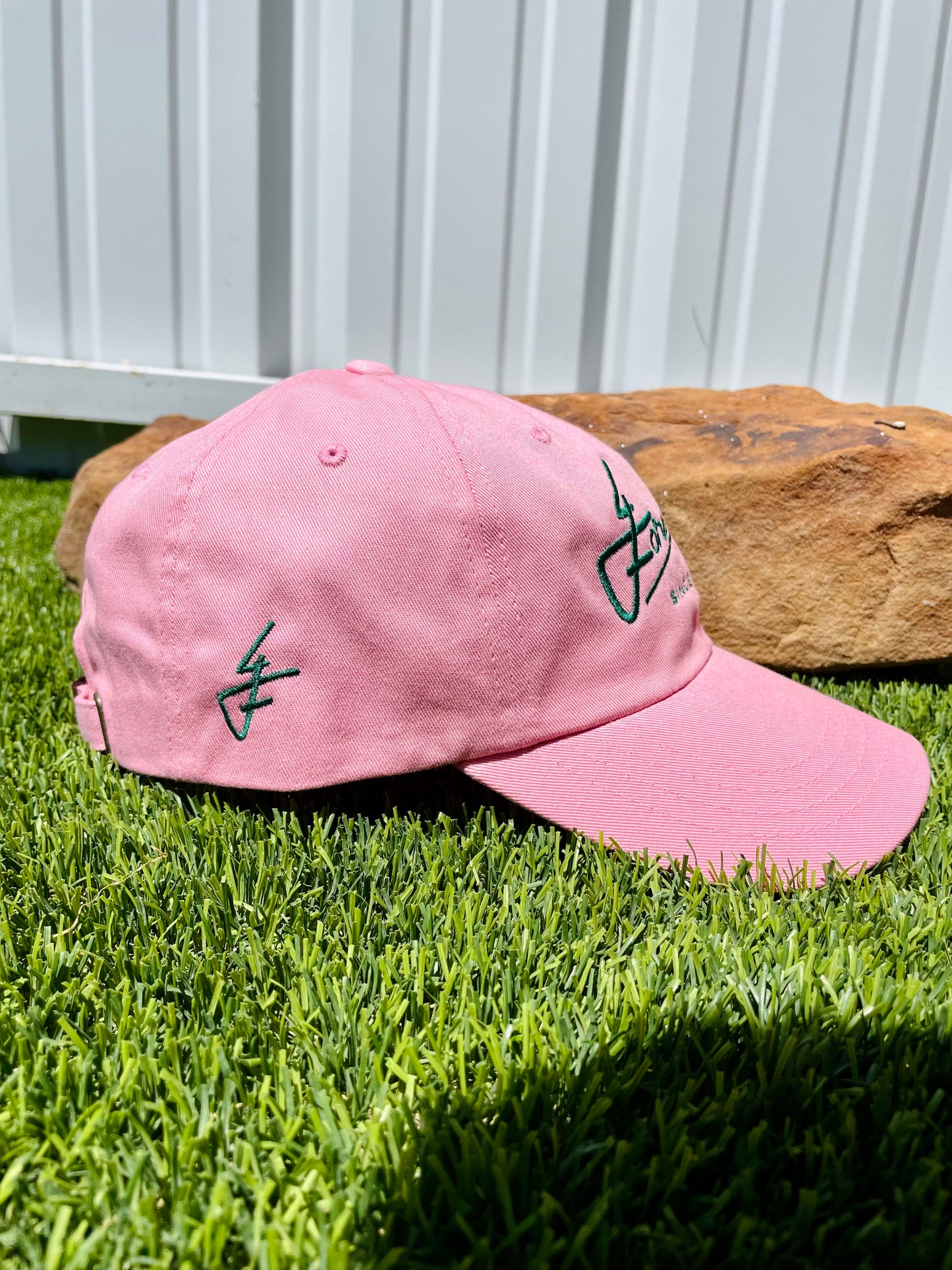 Women/Dad Hat Pink Horizontal/4F Logo