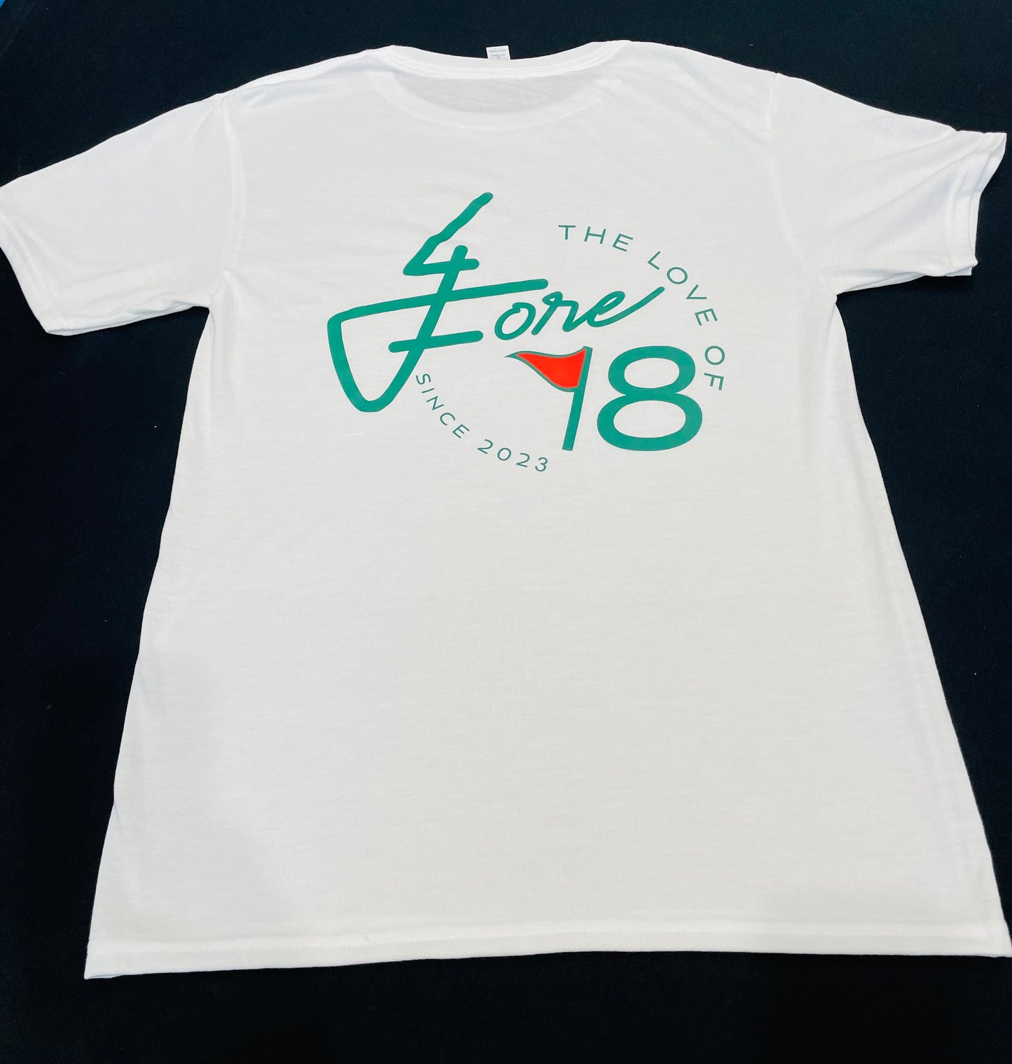 White 4F/Round Logo T-shirt