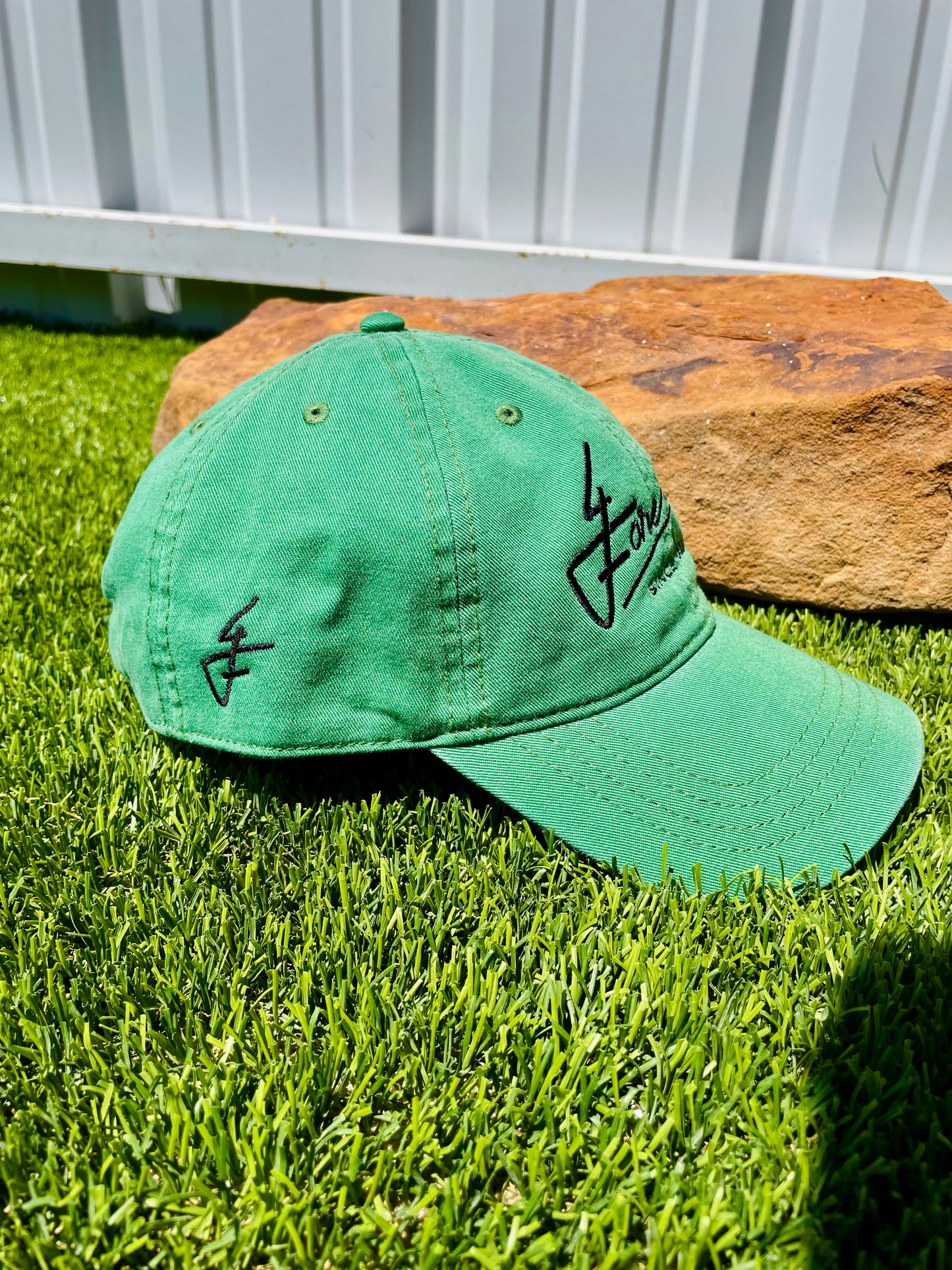 Women/Dad Hat Green Horizontal/4F Logo